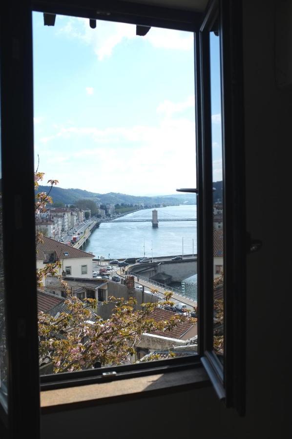 La Batie - Vue Imprenable - Amazing View - Parking Prive Apartman Vienne Kültér fotó